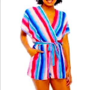💙💖Bebop Short Sleeve Wrap Romper💖💙